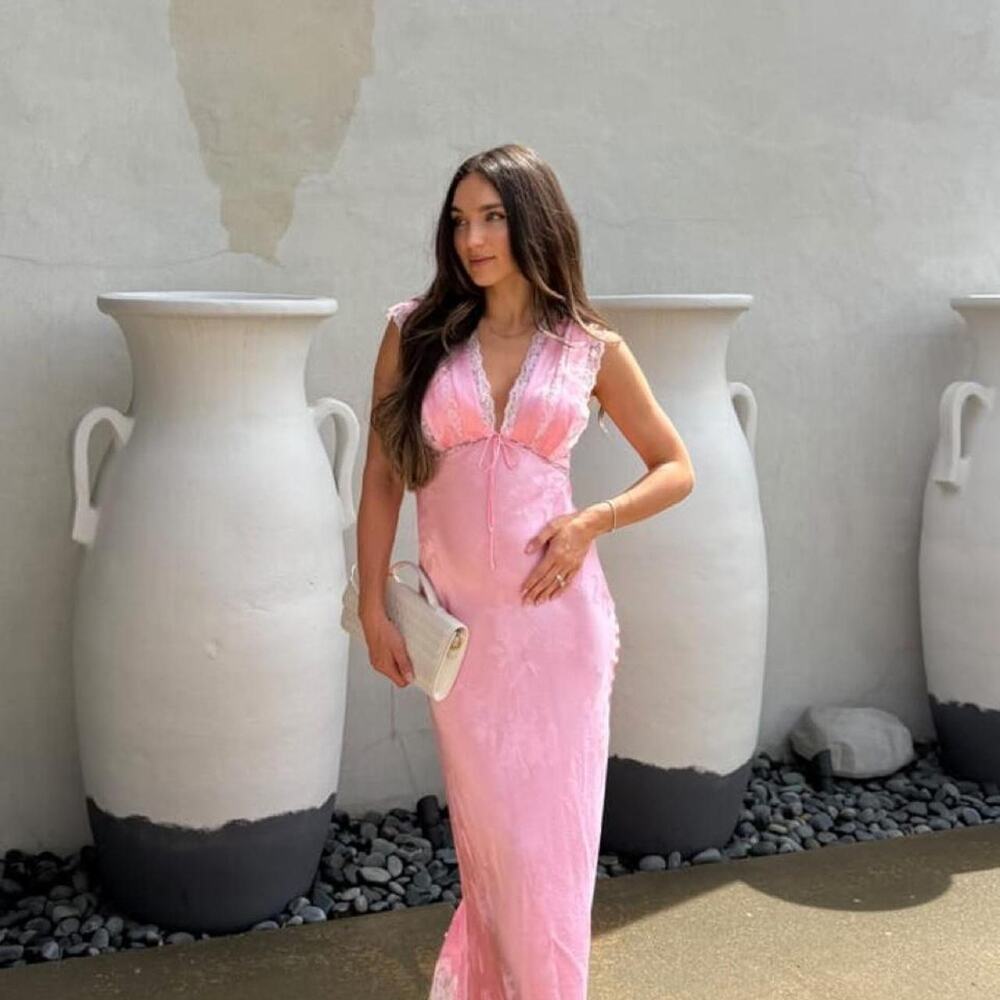 Love lemons pink lace